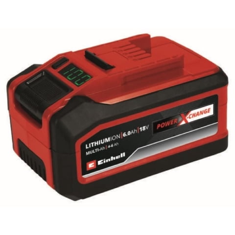 Einhell - Batería 18V Multi-Ah Power X-Change Plus 4,0-6,0Ah
