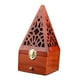 thumbnail image 1 of Soporte De Incienso De Cono, Muebles Piramidales, Caja De Quemador De Incienso De Madera Para Inauguración De La Casa, Madera Roja Alta, 1 of 5