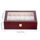 thumbnail image 4 of Caja de Relojes Uten de 12 Compartimentos 31 × 21 × 9 cm con Tapa de Vidrio, 4 of 8