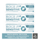 thumbnail image 1 of Pack 3 Pasta Dental Blanqueadora Rocs Sensitive 94g Sin Fluor, 1 of 7