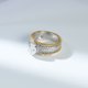 thumbnail image 3 of Anillos de Boda de Moissanita Ovalada Brillante de 1.5 Quilates para Mujer Anillo de Diamante Creado en Laboratorio de Plata Esterlina S925 Aniversario Promesa Moda Lujo Adecuado para Uso Diario, 3 of 7
