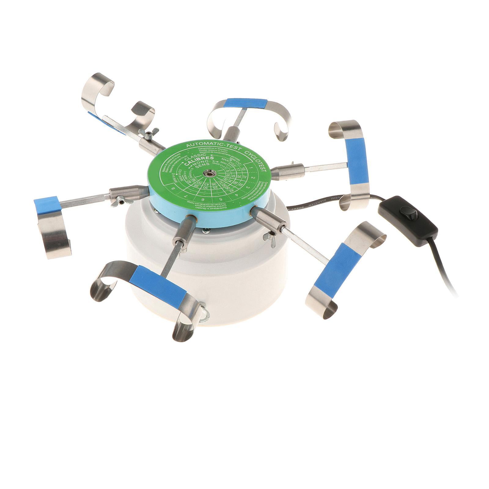 Magideal - Comprobador Automático De Relojes, Agitador De Relojes Profesional Para Seis Relojes, Herramienta Universal De Reparación De Relojes, Enrollador Mecán