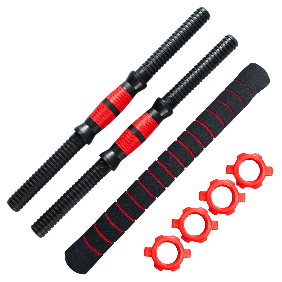 Linea Sport - Pack De Barra Extensora Mancuernas Pvc