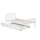 thumbnail image 3 of Cama doble con trundle, marco de cama de plataforma con cabecera y pie, para dormitorio pequeño espacio de vida, no se necesita muelle de caja, 3 of 6