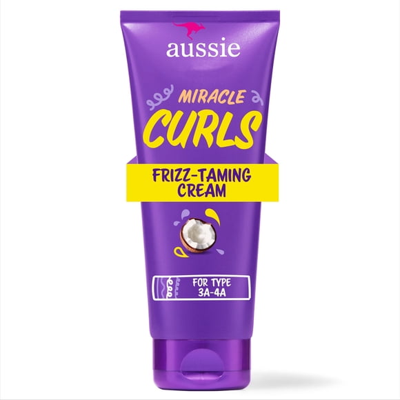 Crema Rizos Aussie Miracle Curls 200ml Antifrizz Sin Sulfato