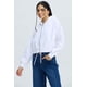 thumbnail image 2 of Polerón Mujer Zipper Crop Blanco, 2 of 4