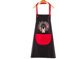 Handydeco - Delantal De Cocina Impermermeable Con Bolsillo Y Toallas