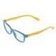 thumbnail image 2 of Gafas De Montura De Silicona Suave Anti Azul Claro Con Estilo Para Ni?os Azul + Amarillo, 2 of 5