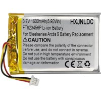Hxjnldc - Batería Recargable De Polímero De Litio 1600 Mah 3,7 V Para Arctis 9