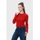 thumbnail image 2 of Polera Mujer Botones Rojo, 2 of 4