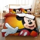 thumbnail image 1 of Mickey Mouse Home Duvet Cover Pillowcase Bedding Set Children's And Adult Bed Kawaii Three Piece Set Bed Sheets, 1 of 5