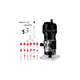 thumbnail image 2 of Kit fresadora router Tupi 6-6.35mm 220V 50Hz 550W + 18 fresas, 2 of 3