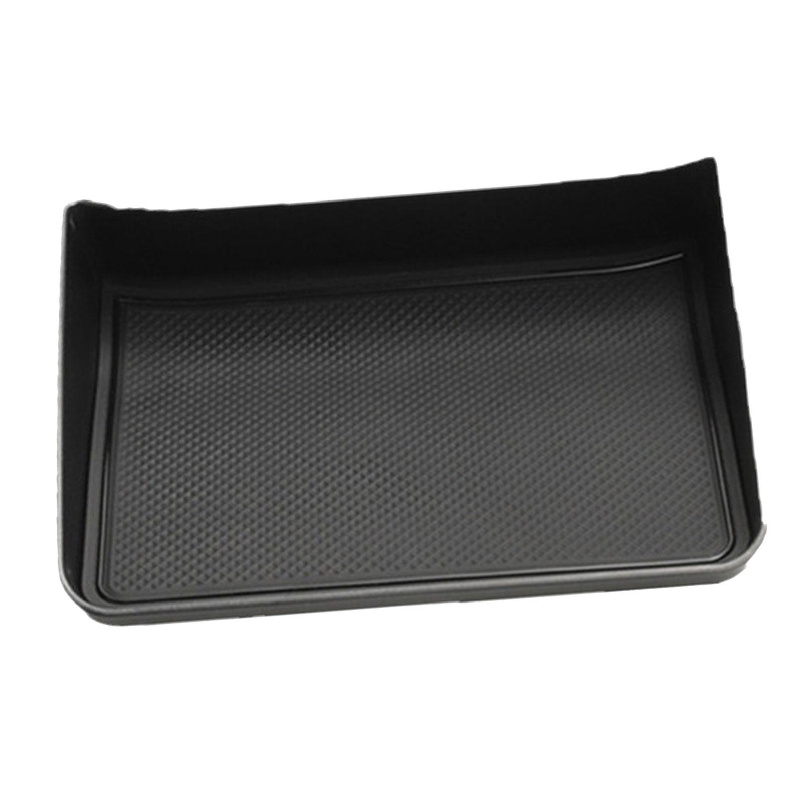 Ioensy - Organizador De Salpicadero, Soporte Para Pañuelos De Coche Profesional, Color Negro, Para Toyota Bz3
