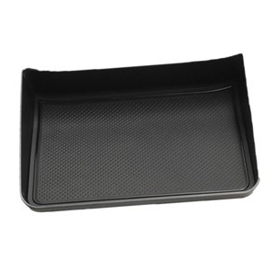 Ioensy - Organizador De Salpicadero, Soporte Para Pañuelos De Coche Profesional, Color Negro, Para Toyota Bz3