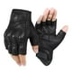 thumbnail image 1 of Guantes para motociclismo de cuero Motowolf 0302B Dedos Cortos - Talla M, 1 of 8