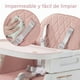 thumbnail image 4 of Silla De Comer Vancouver Rosada 5 En 1, 4 of 8