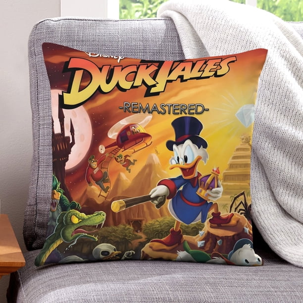 Patoaventuras Fundas de almohada de terciopelo con tema, regalos de funda de almohada, decoración para el hogar, cojín de lanzar, regalo de cumpleaños para fans y parejas.66*66cm.