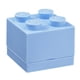 thumbnail image 1 of Caja de almacenamiento Room Copenhagen LEGO Minibox Brick 4, azul claro, 1 of 8