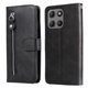 thumbnail image 2 of Funda tipo cartera para Motorola Moto G15 con bolsillo con cremallera y ranuras para tarjetas – Función de soporte Negro, 2 of 5