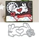 thumbnail image 2 of Troquel de corte GOOOOALF borde de gesto de amor 9 x 6 cm, 2 of 7