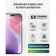 thumbnail image 2 of Protector de pantalla ZAGG Glass Elite para iPhone 17 Pro, 2 of 9