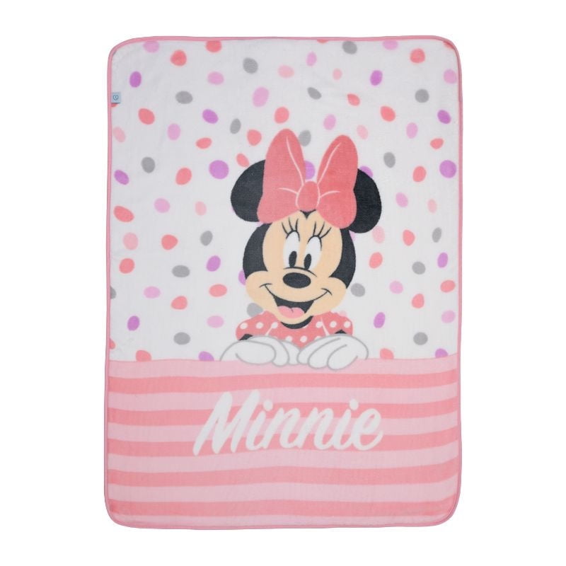 Frazada Coral Bambino Minnie Paris Niña