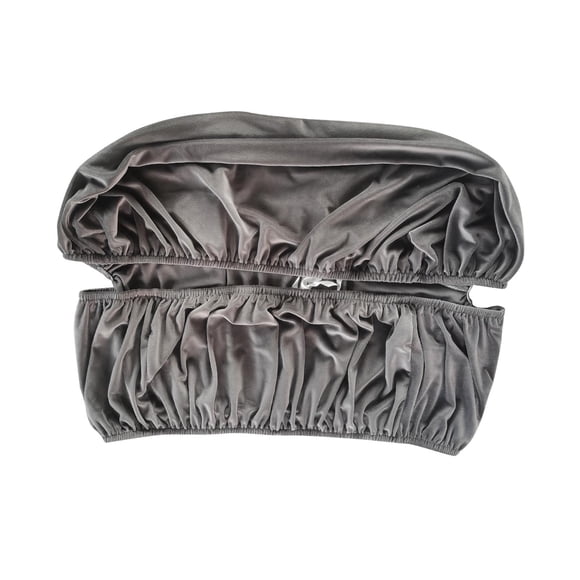 Funda Otomana Rectangular Para La Mayoría De Las Tapas Con Bisagras Almacenamiento Otomano Dormitorio Gris Oscuro
