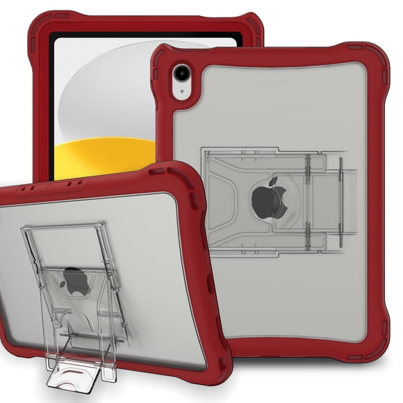 Funda para iPad Brenthaven 11ª/10ª generación Rojo, probada de caída