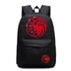 thumbnail image 1 of House Targaryen School Bags for Teens Print House Stark Backpacks Men Anime Canvas Zipper Backpack Kids, 1 of 3