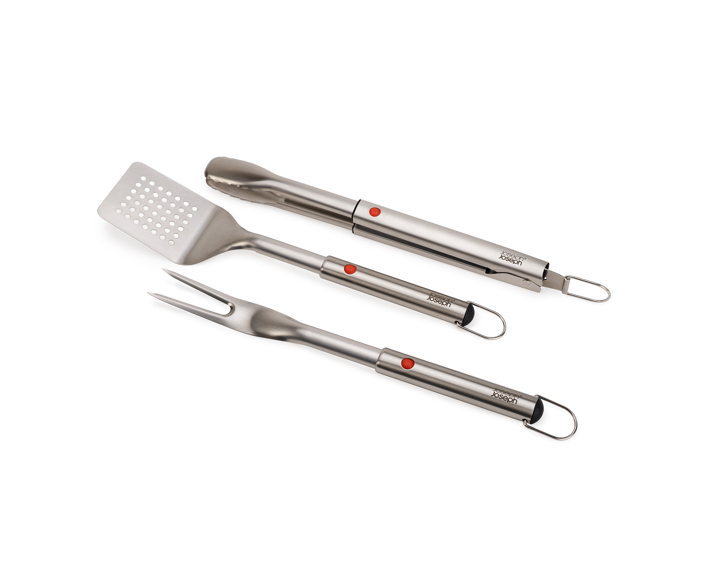 Set Parrilla Joseph Joseph Grill Out Acero Inoxidable 3 Pzas