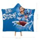 thumbnail image 2 of Manta Capa con Capucha Lilo y Stitch Desmarcar 100x130 cm, 2 of 6