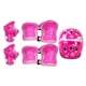 thumbnail image 2 of Juego De Equipo De Protección Para Niños De 7 Piezas, Casco De Ciclismo, Rodilleras, Coderas, Muñequeras, Rosa, 2 of 3