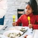 thumbnail image 2 of Juego de utensilios de comedor para niños creativos, tenedor y cuchara de construcción, utensilios y platos de construcción para niños pequeños, tenedores y cucharas (1 juego), 2 of 7