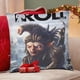 thumbnail image 4 of Troll y Yo Fundas de almohada de terciopelo con tema, regalos de funda de almohada, decoración para el hogar, cojín de lanzar, regalo de cumpleaños para fans y parejas.61*61cm., 4 of 6