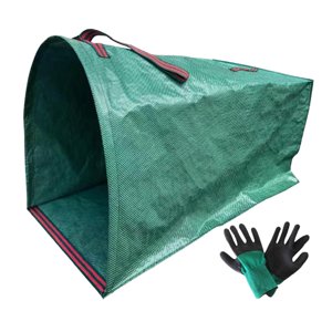 Ioensy - Bolsa De Basura Reciclable Para Desechos De Jardín, Hojas, Césped Cortado Y Camping, 270 L
