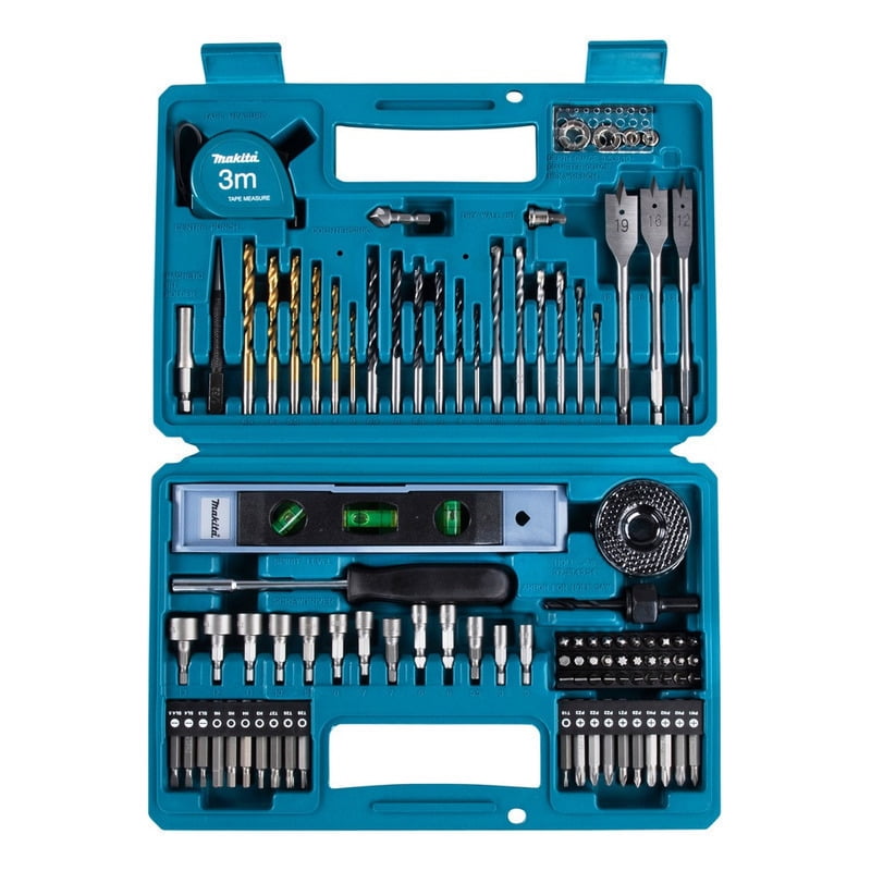 Genérico - Set Makita Herramientas Manuales 102 Piezas Con Maleta