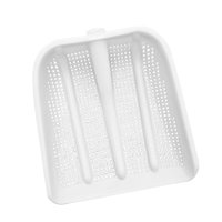 Magideal - De Jardín, Pala, Herramienta De Inmersión, Pala De Cribado Portátil, De Suelo, Pala Para Tamizar , De Maíz, Castañas Blanco