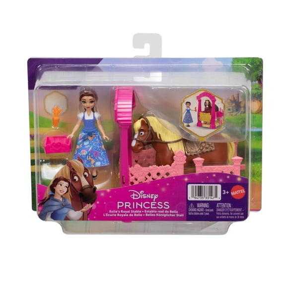 Disney Princesa Princesas Con Establo Y Caballo