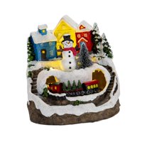 Bothyi - Figuritas De Resina Estatuas Navideñas Decorativas Para Dormitorio Restaurante Vacaciones Muñeco De Nieve