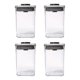 thumbnail image 1 of Contenedor OXO POP de 1 L (paquete de 4) gris, 1 of 9