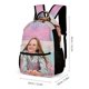 thumbnail image 2 of Como Nastya Mochila Escolar para Niños y Niñas, Mochila Infantil de Alta Calidad Ligera, Grande y Duradera 43x15x32cm, 2 of 6