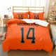 thumbnail image 1 of National Soccer Team Core Player Number Duvet Cover Set EU Single Double King US Twin Full Queen Size Bedclothes Bedding Set, 1 of 5