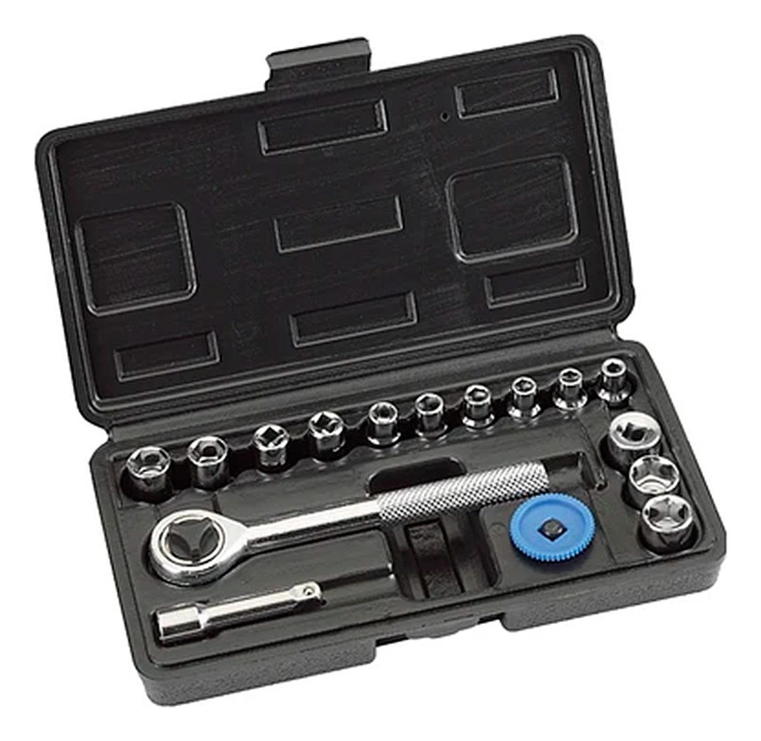 Set De Dados Cuadrante Kwb 16 Pzs 1/4 371990 Gris