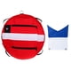 thumbnail image 1 of boya de apnea roja con bandera de buceo para buceo, pesca submarina, 1 of 5