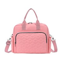 Magideal - Bolsa De Pañales Bolso De Mano Artículos Esenciales Para Bebés Portátiles,Bolsa De Pañales Para Bebés,Bolsa De Pañales De Viaje Para Mamá Para , Rosa