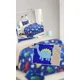 thumbnail image 3 of Cubrecama Quilt Sherpa 1.5 Azul Dinosaurio, 3 of 3