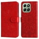 thumbnail image 4 of Funda tipo cartera FOXDOCK para Honor X6C 4G , diseño girasol en relieve, cuero PU, cierre magnético, soporte y tarjetero, 4 of 5