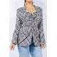 thumbnail image 4 of Blazer Ccwholesalesclothings Oversized Con Cinturón Gris, 4 of 5