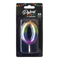 Vela Arcoiris Num 0 1 Un Palms