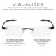 thumbnail image 2 of Lentes de Lectura Visualites Potencia 2.00 Livianos Sin Montura, 2 of 9